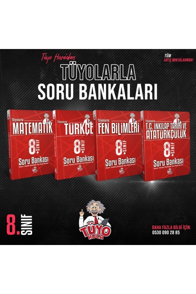 TÜYOLARLA MATEMATİK 8. SINIF SORU BANKASI