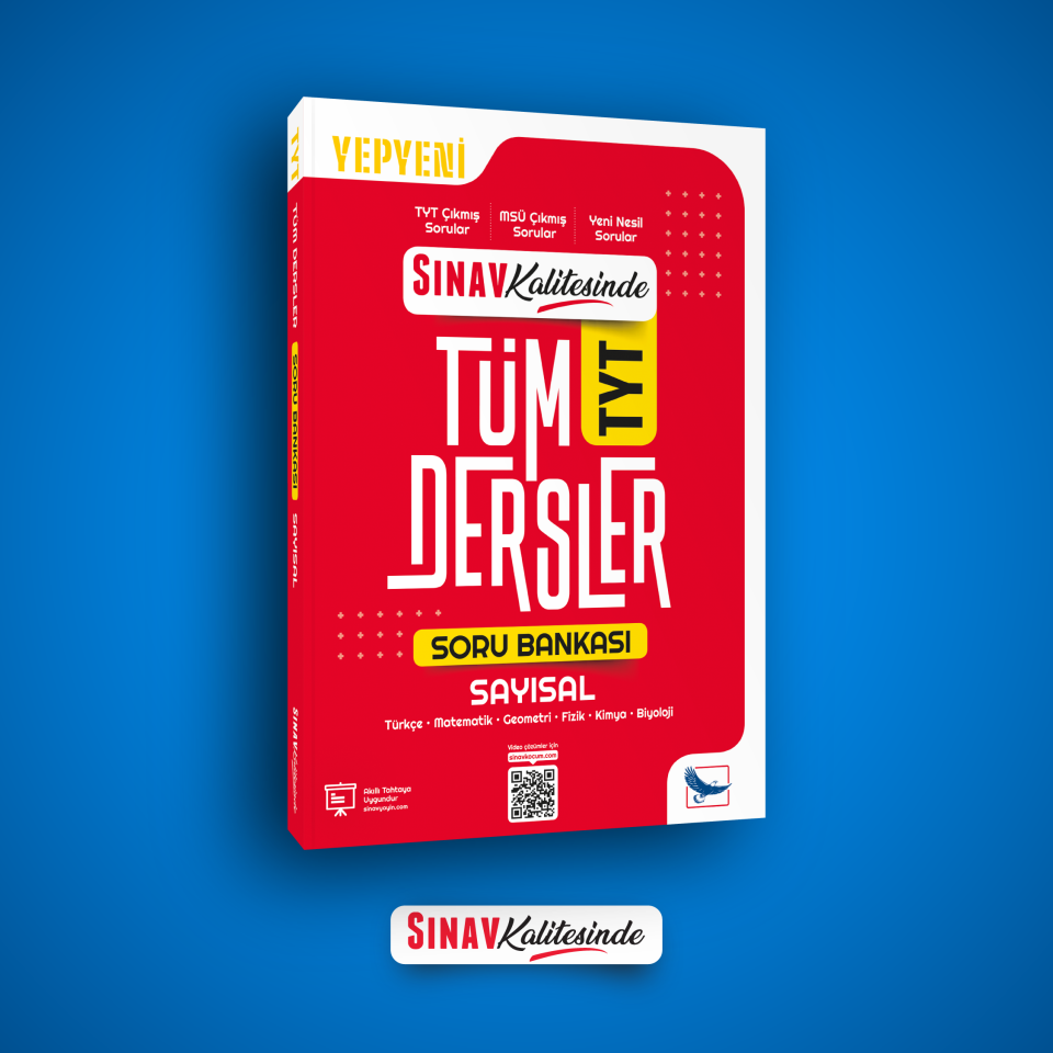 TYT Sayısal Tüm Dersler Soru Bankası - Sınav Yayınları
