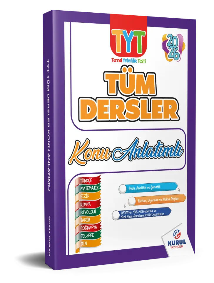 TYT Tüm Dersler Konu Anlatımlı - Kurul Yayıncılık