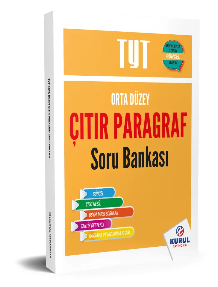 TYT Orta Düzey Çıtır Paragraf Soru Bankası - Kurul Yayıncılık