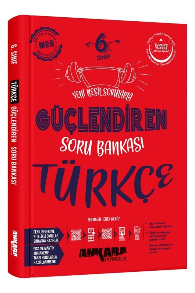 6. Sınıf Güçlendiren Türkçe Soru Bankası - Ankara Yayıncılık
