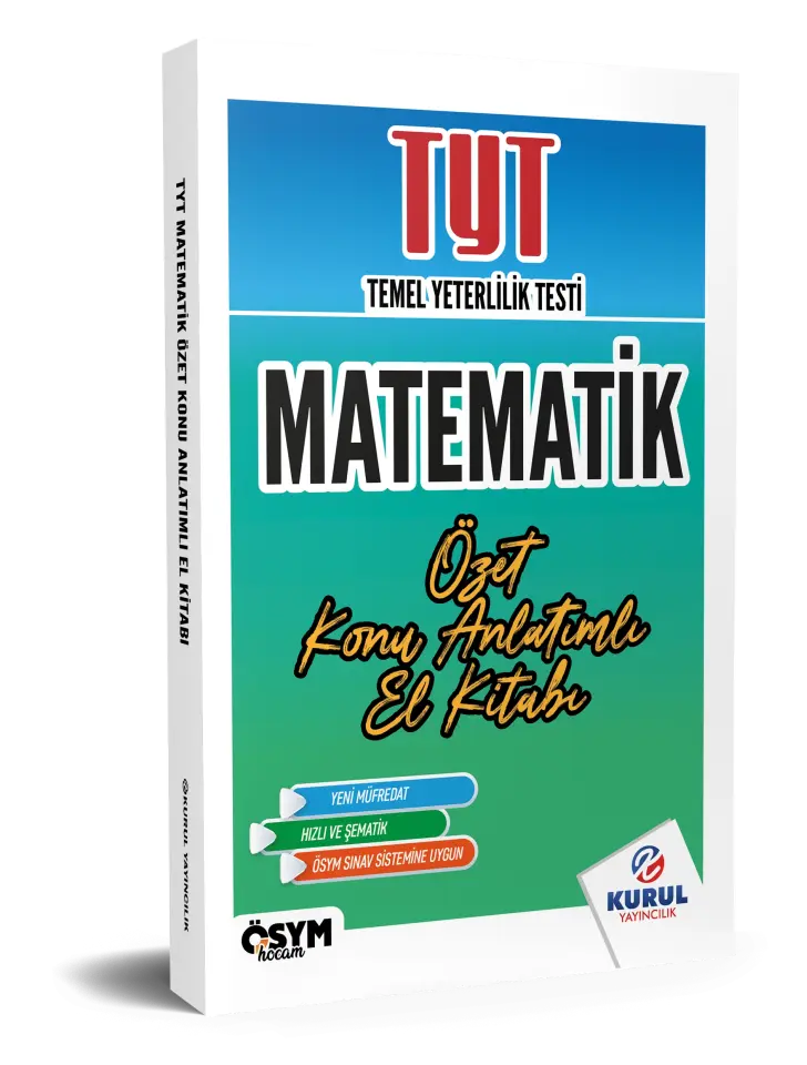 TYT Matematik Özet Konu Anlatımlı El Kitabı - Kurul Yayıncılık