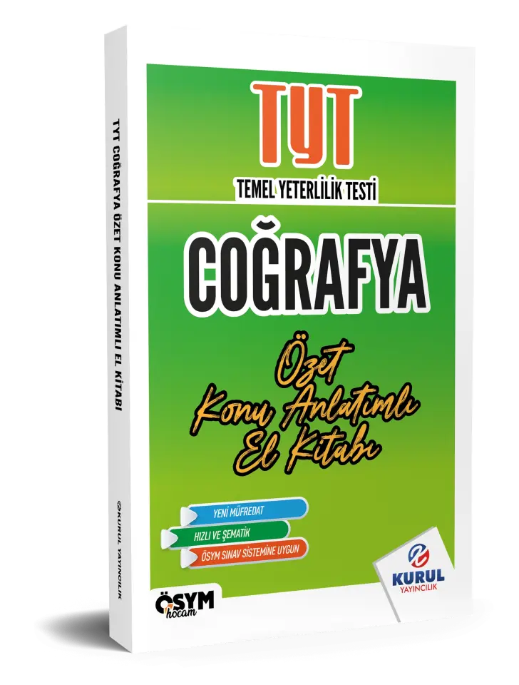 TYT Coğrafya Özet Konu Anlatımlı El Kitabı - Kurul Yayıncılık