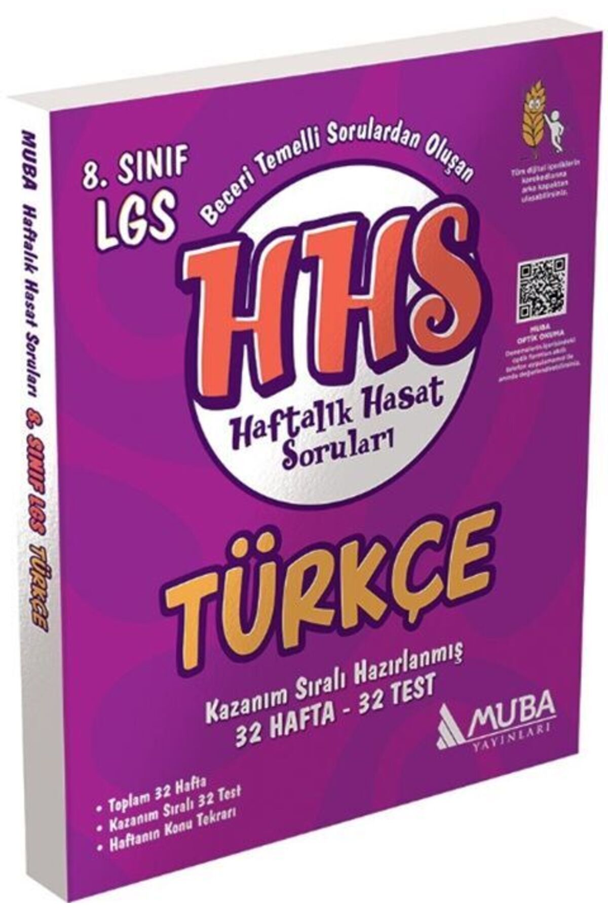 Muba Yayınları 8. Sınıf Türkçe Haftalık Hasat Soruları