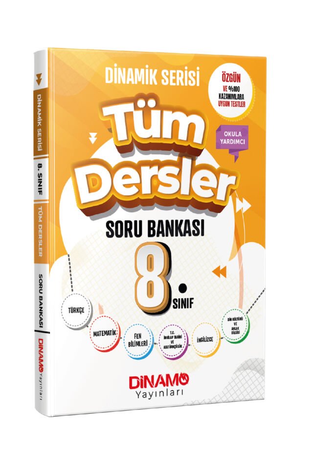 8. Sınıf Tüm Dersler Soru Bankası / Kolektif / Dinamo Yayınları / 9786057236081