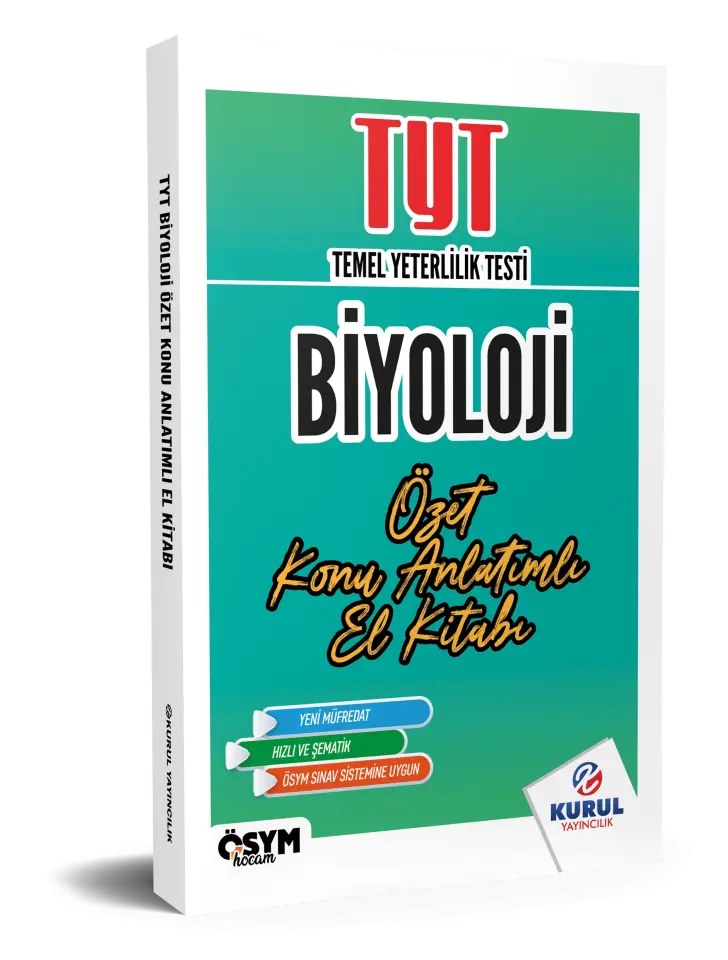 TYT Biyoloji Özet Konu Anlatımlı El Kitabı - Kurul Yayıncılık