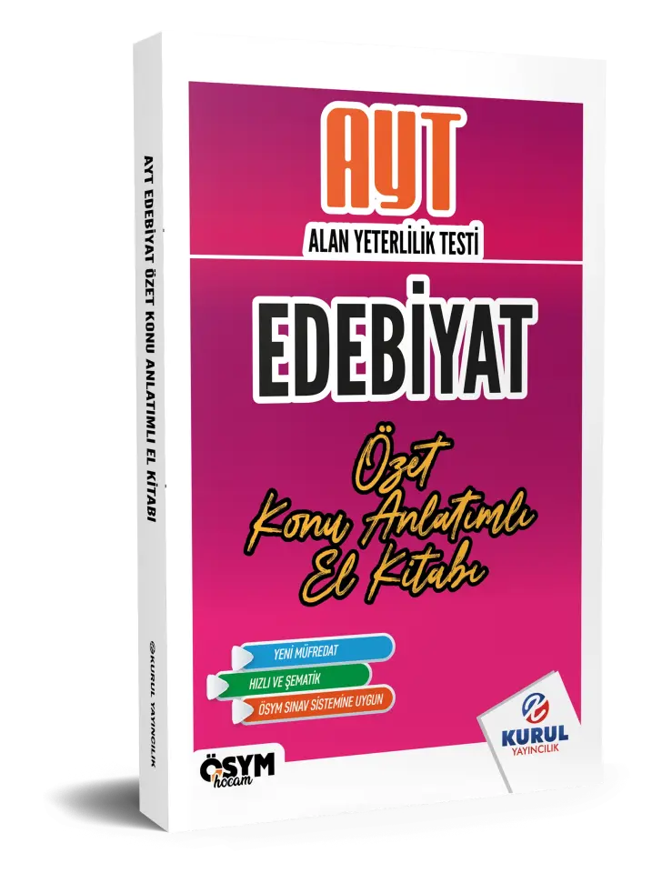 AYT Edebiyat Özet Konu Anlatımlı El Kitabı - Kurul Yayıncılık