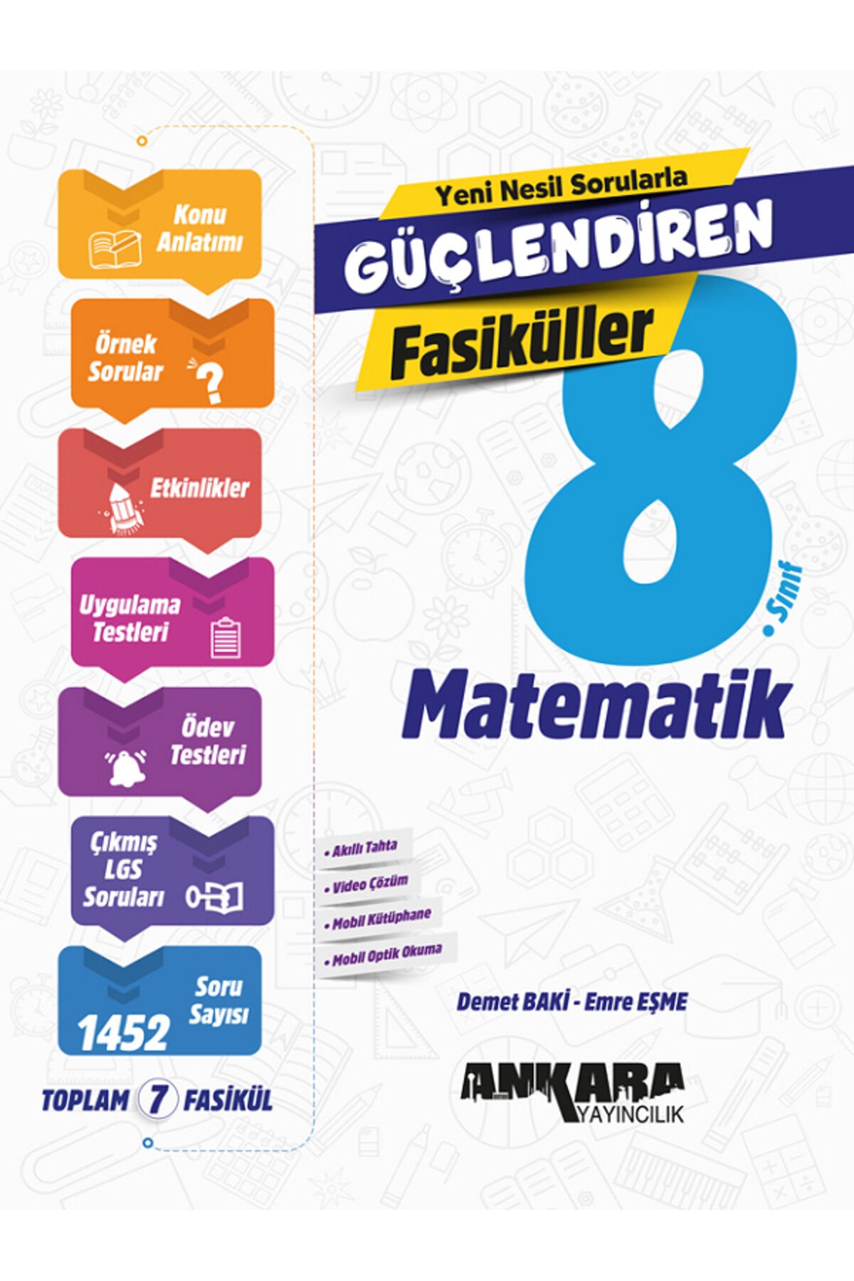 8. Sınıf Güçlendiren Matematik Fasikül Soru Bankaları Set