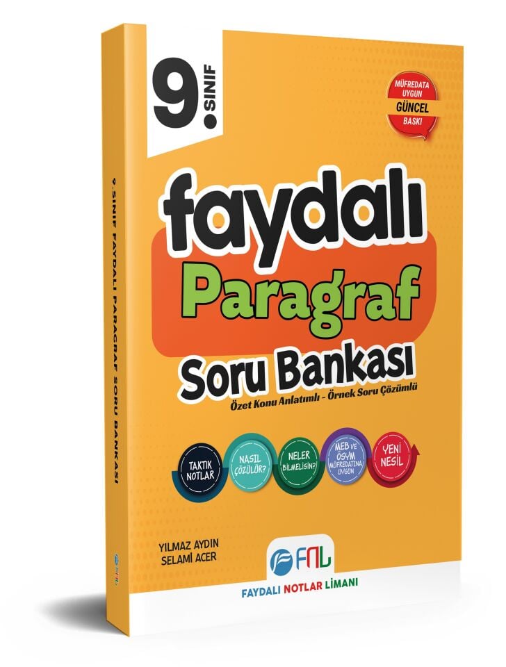 9.Sınıf Faydalı Paragraf Soru Bankası - Kurul Yayıncılık