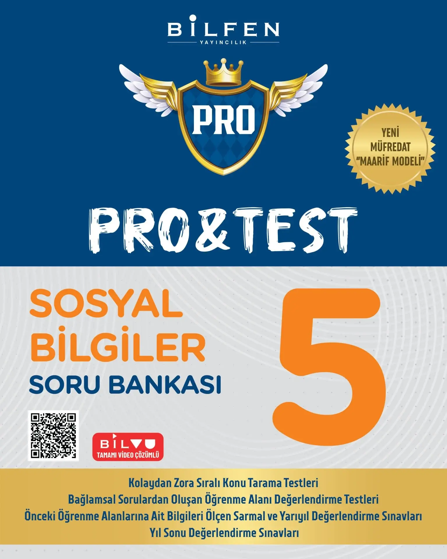 5. Sınıf Sosyal Bilgiler Pro & Test Soru Bankası - Bilfen Yayıncılık