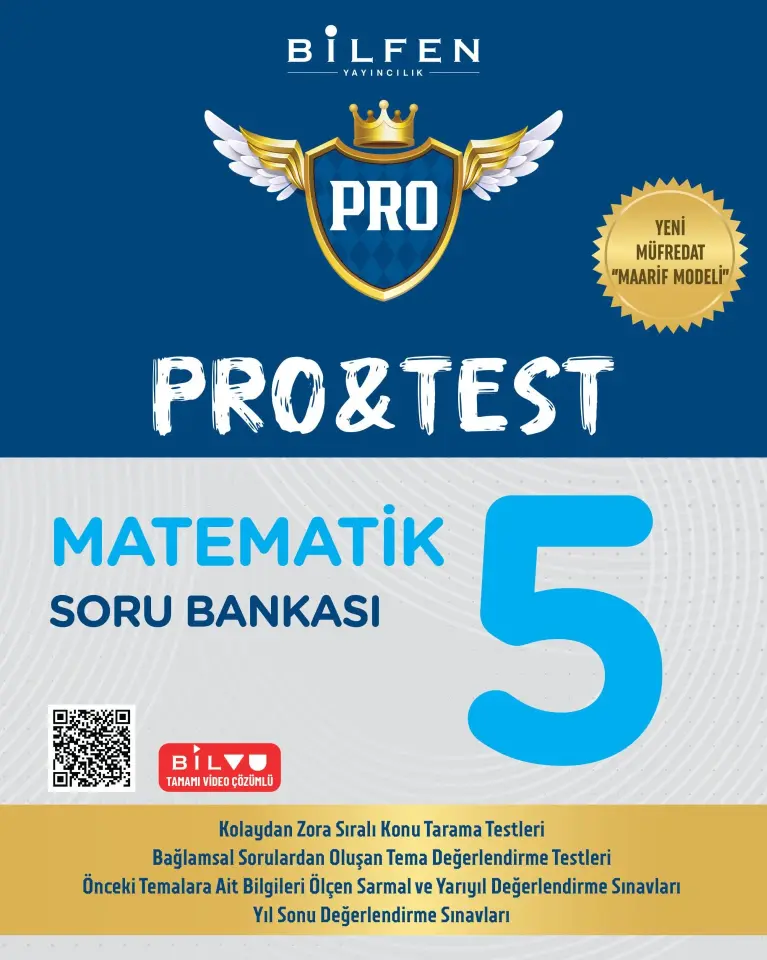 5. Sınıf Matematik Pro & Test Soru Bankası - Bilfen Yayıncılık