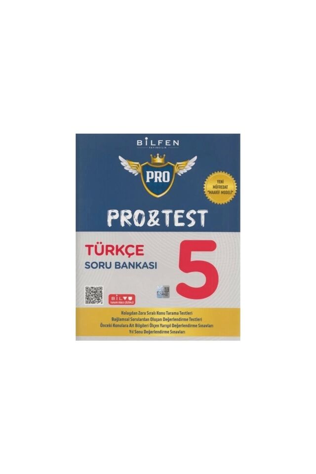 5.sınıf Türkçe Pro Test Soru Bankası (YENİ MÜFREDAT)