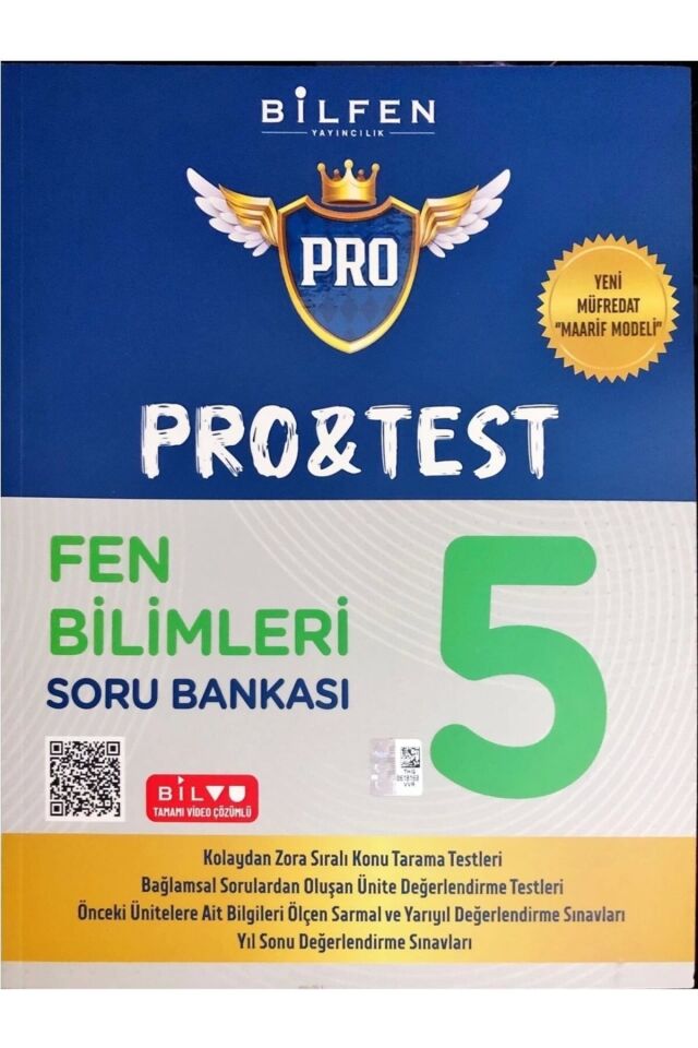 5.sınıf Fen Bilimleri Pro Test Soru Bankası (YENİ MÜFREDAT)