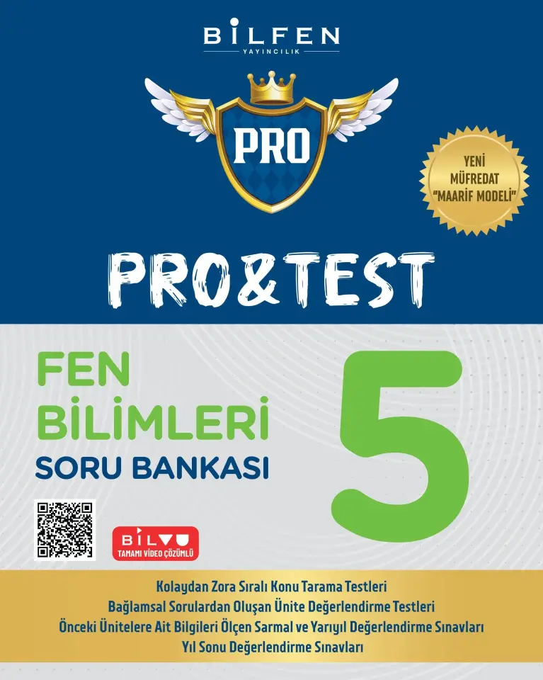 5. Sınıf Fen Bilimleri Pro & Test Soru Bankası - Bilfen Yayıncılık