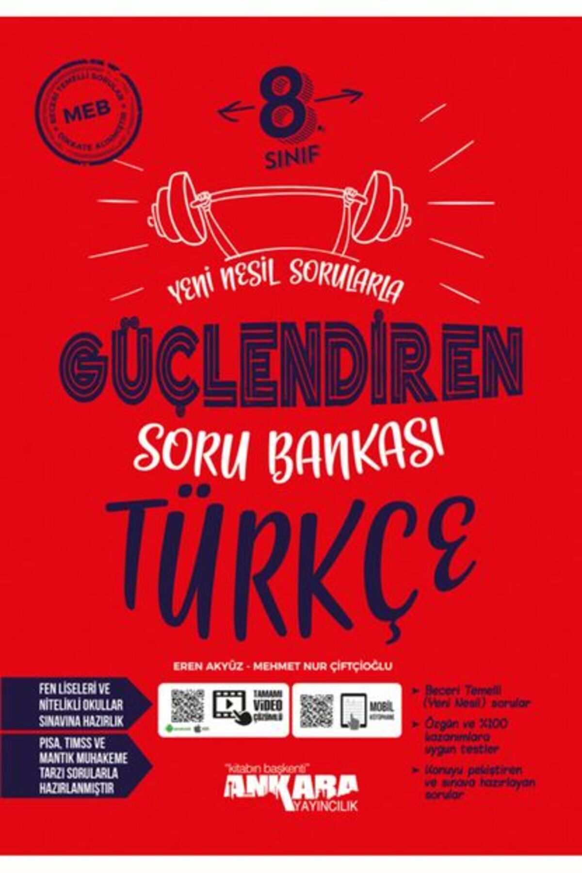 8. Sınıf Güçlendiren Türkçe Soru Bankası - Ankara Yayıncılık