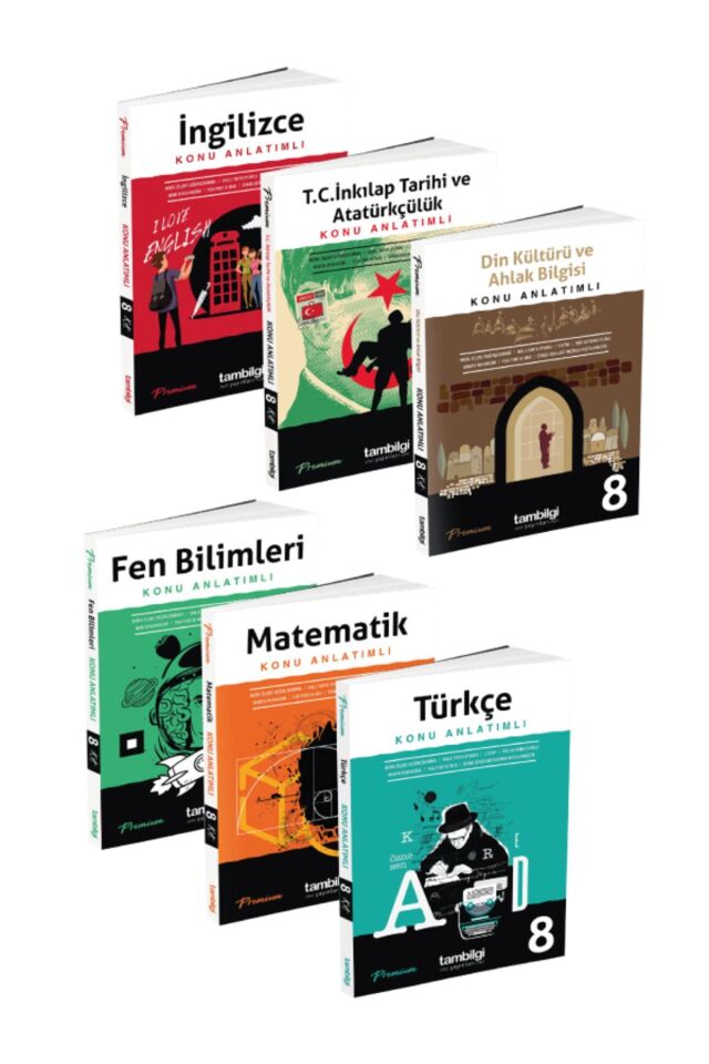 8. Sınıf Premium Serisi Tüm Dersler Konu Özetli Soru Bankası Tambilgi Yayınları