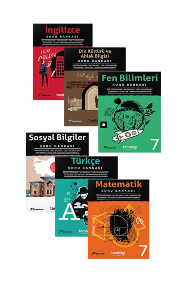 7. Sınıf Premium Serisi Tüm Dersler Soru Bankası Seti Tambilgi Yayınları