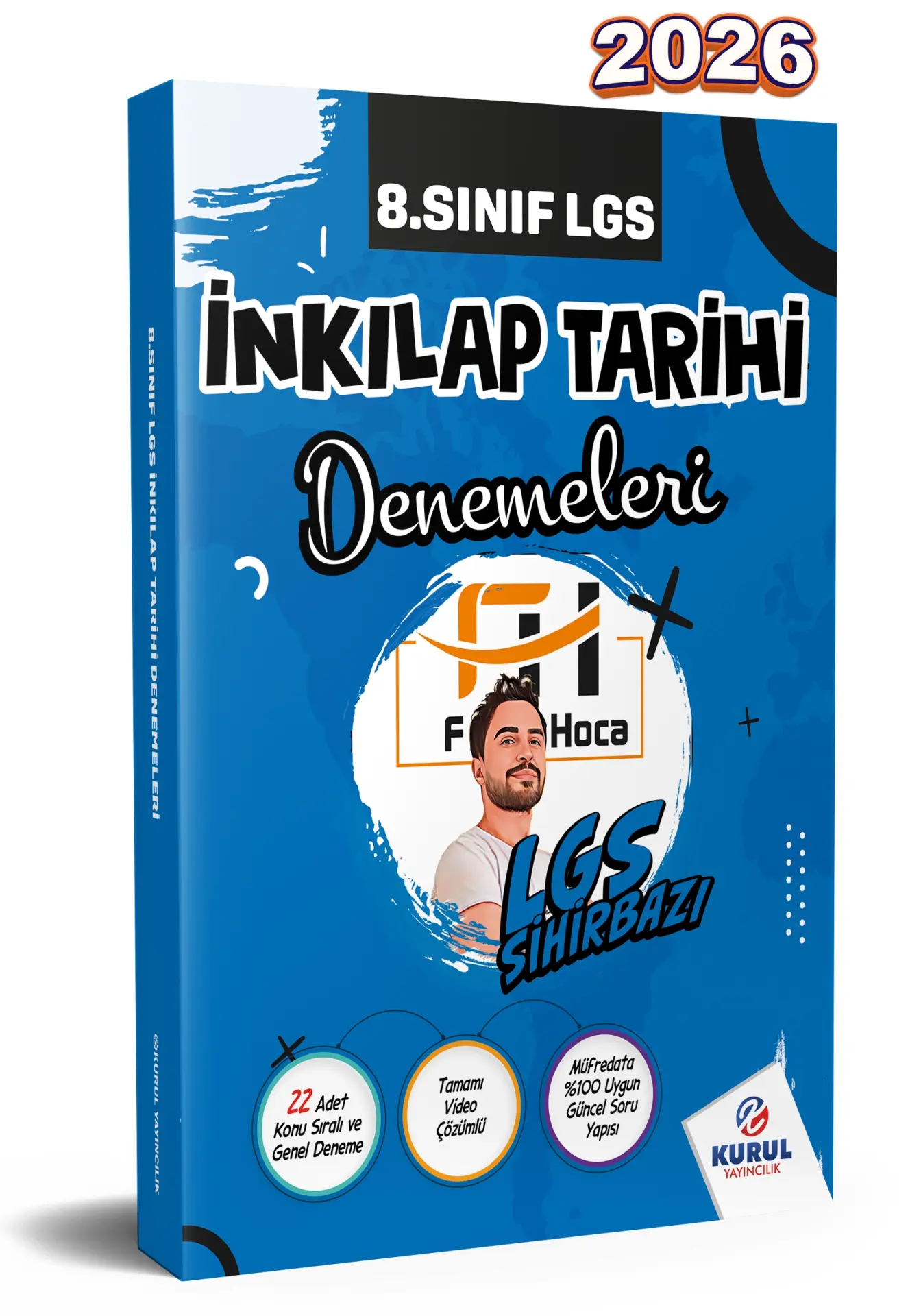 8. Sınıf LGS Sihirbazı T.C. İnkılap Tarihi ve Atatürkçülük Denemeleri - Kurul Yayıncılık