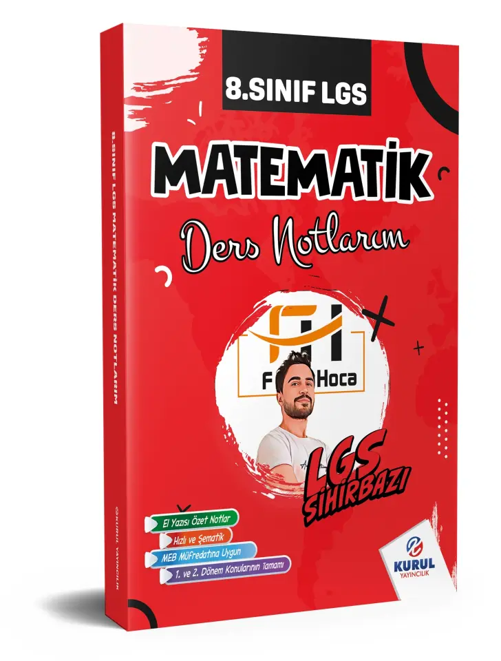 8. Sınıf LGS Sihirbazı Matematik Ders Notlarım - Kurul Yayıncılık