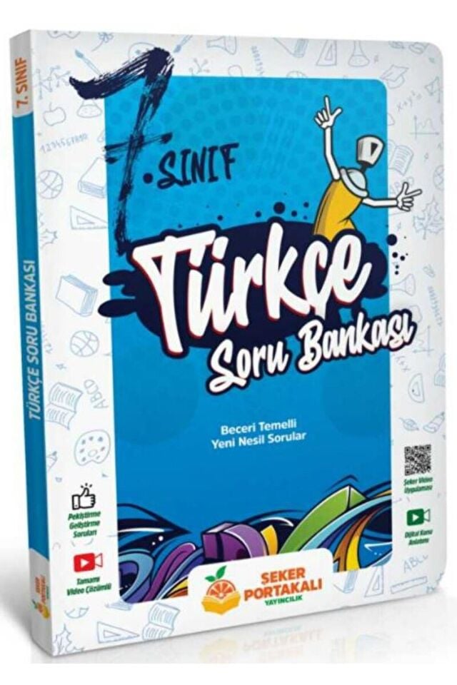 7. Sınıf Türkçe Soru Bankası / Kolektif / Şeker Portakalı Yayıncılık / 9786057050168