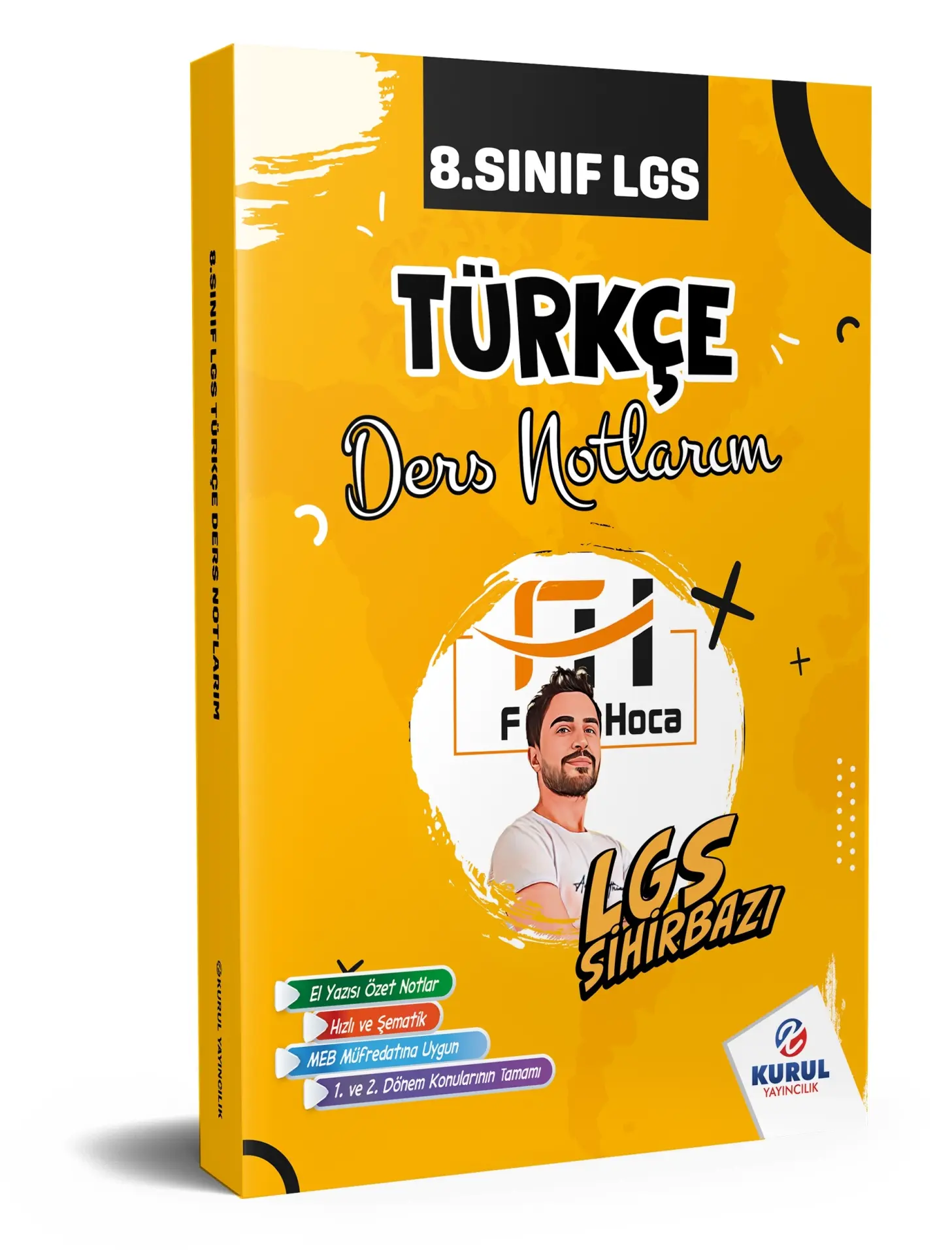 8. Sınıf LGS Sihirbazı Türkçe Ders Notlarım - Kurul Yayıncılık