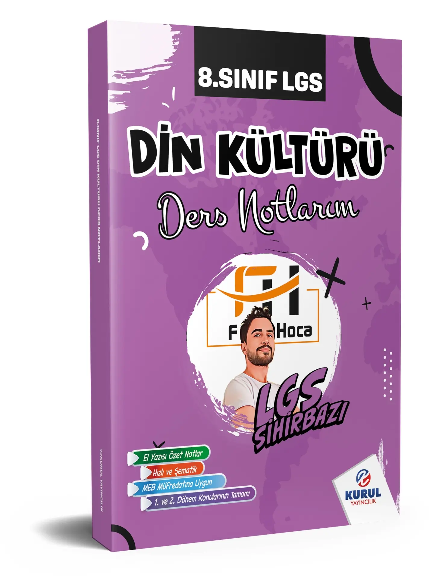 8. Sınıf LGS Sihirbazı Din Kültürü ve Ahlak Bilgisi Ders Notlarım - Kurul Yayıncılık