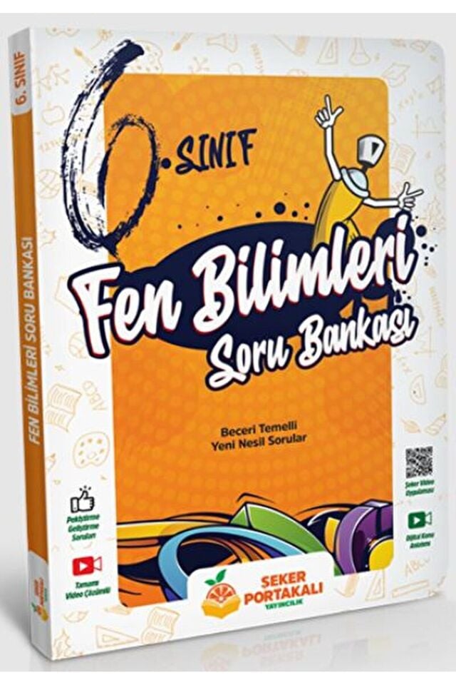 6. Sınıf Fen Bilimleri Soru Bankası / Kolektif / Şeker Portakalı Yayıncılık / 9786057438911