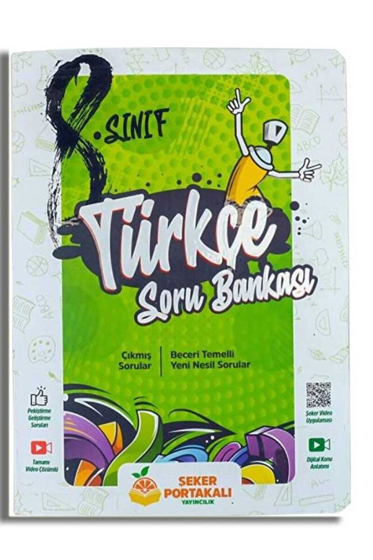 8. Sınıf Türkçe Soru Bankası / Kolektif / Şeker Portakalı Yayıncılık / 9786057050120