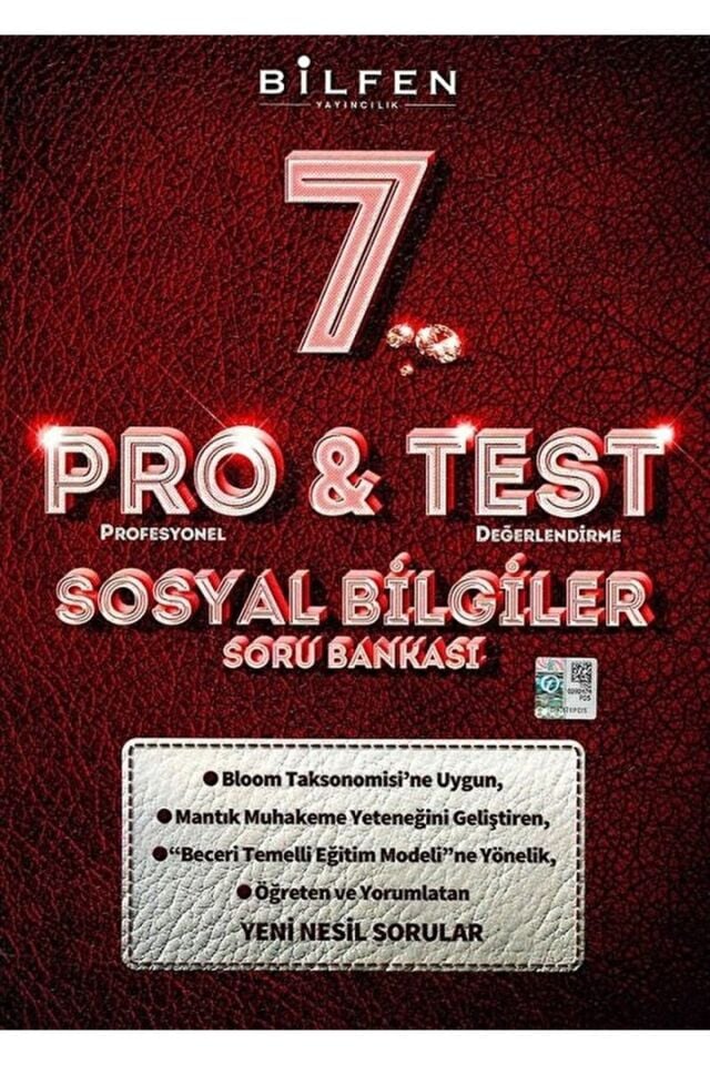 7. Sınıf Sosyal Bilgiler Pro & Test Soru Bankası - Bilfen Yayıncılık