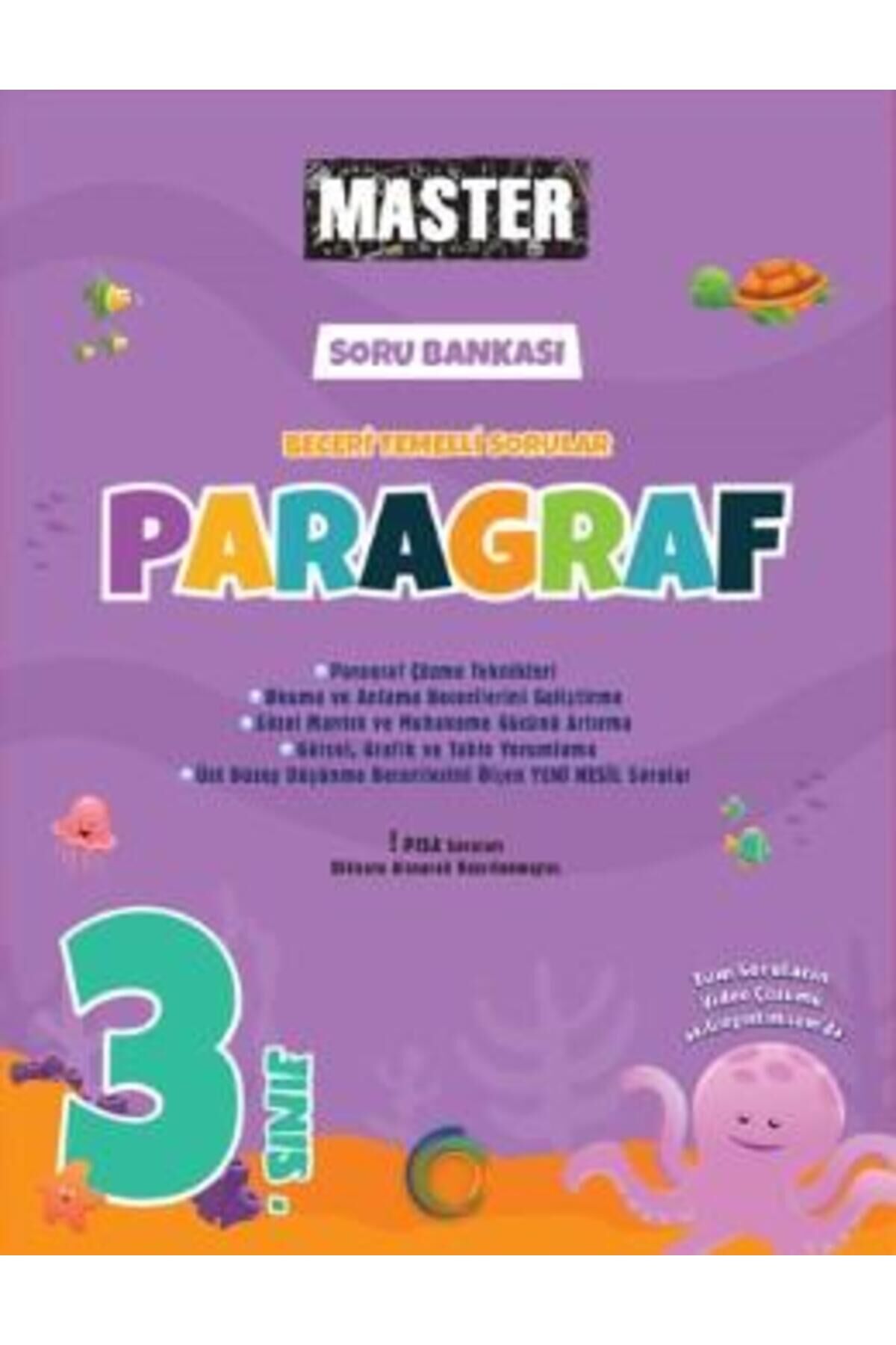 3. Sınıf Master Paragraf Soru Bankası - Okyanus Yayınları