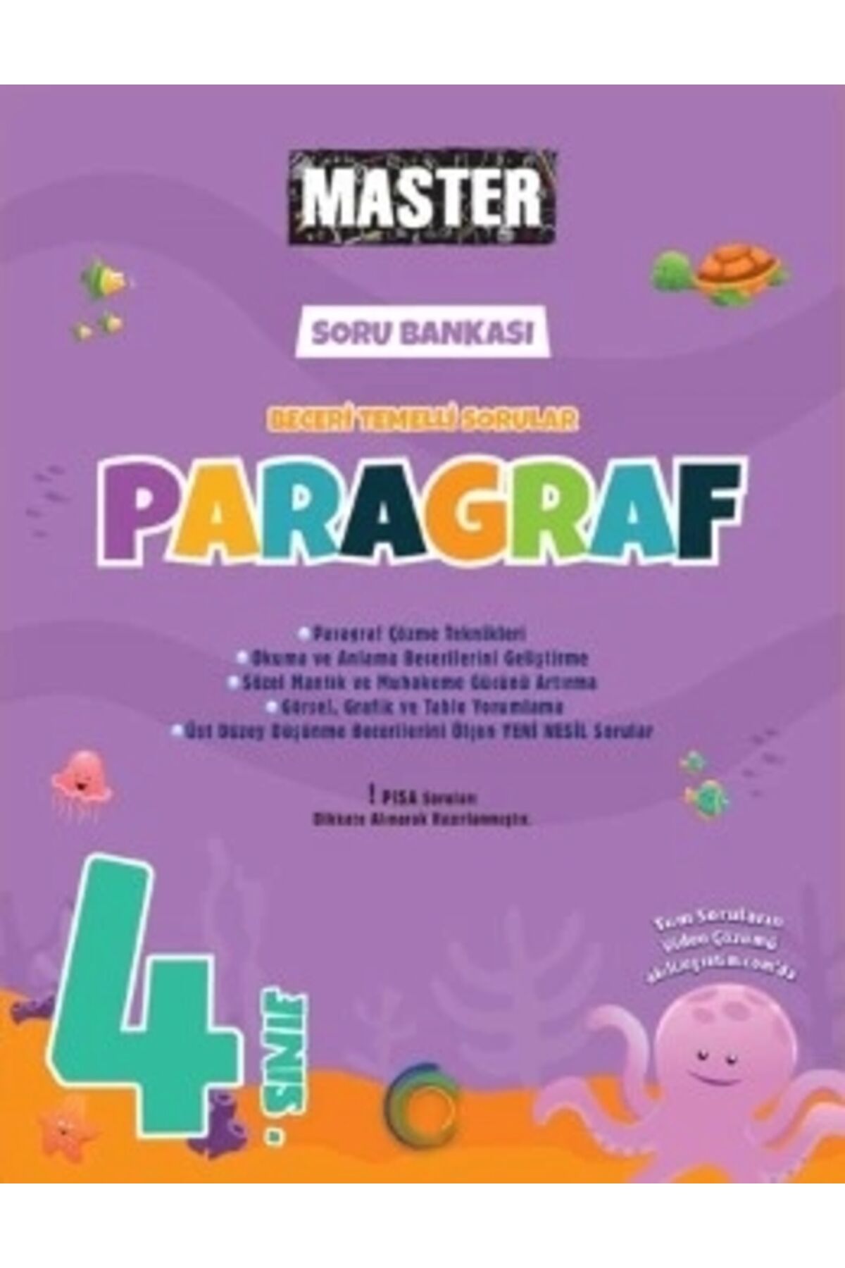 4. Sınıf Master Paragraf Soru Bankası - Okyanus Yayınları