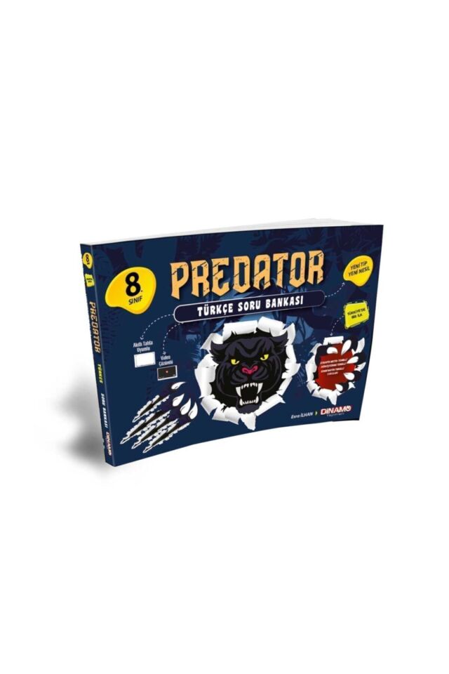 8. Sınıf Predator Türkçe Soru Bankası Video Çözümlü - Dinamo Yayınları
