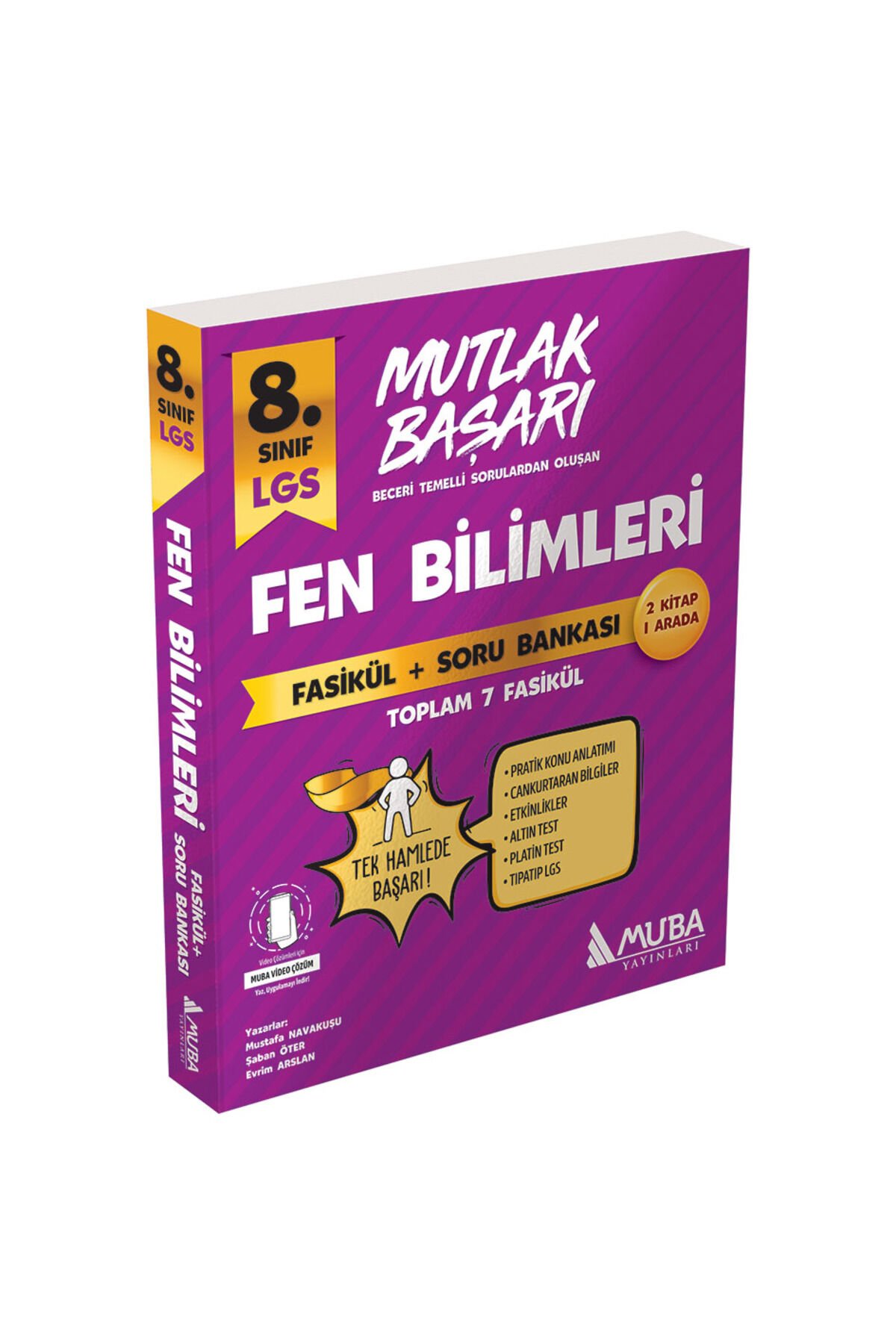 8. Sınıf Mutlak Başarı Fen Bilimleri Fasikül + Soru Bankası - Muba Yayınları