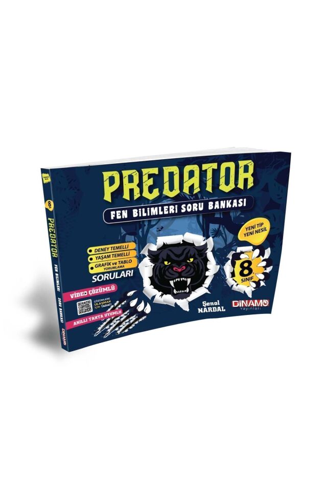 2026 8. Sınıf Predator Fen Bilimleri Soru Bankası Video Çözümlü