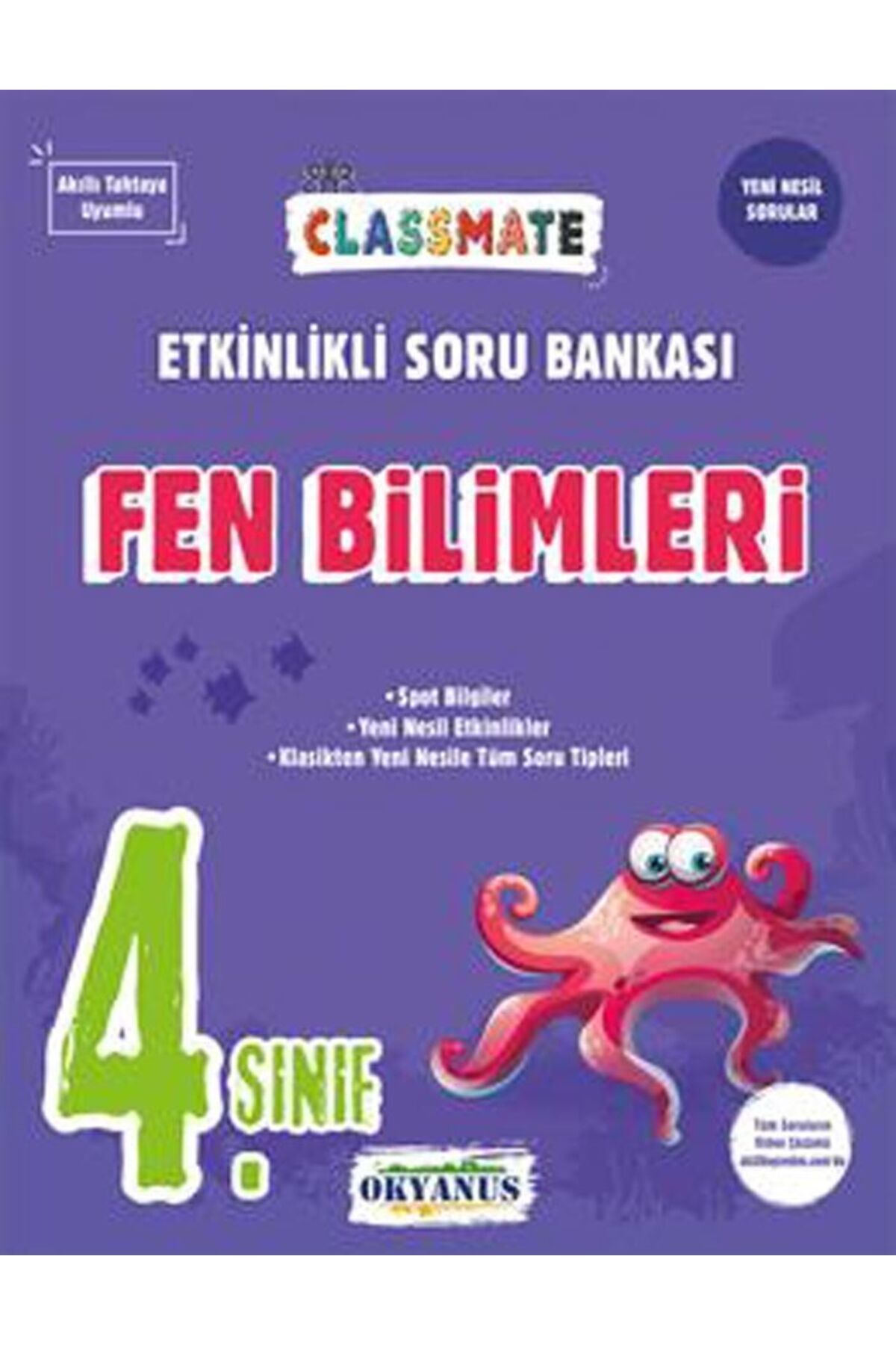 4. Sınıf Classmate Fen Bilimleri Etkinlikli Soru Bankası