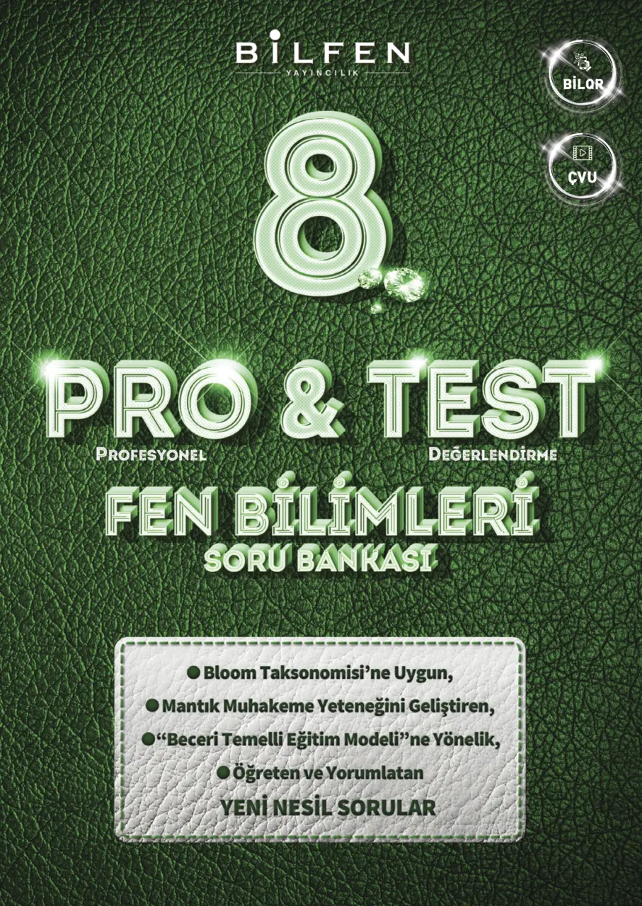 8. Sınıf Fen Bilimleri Pro & Test Soru Bankası - Bilfen Yayıncılık