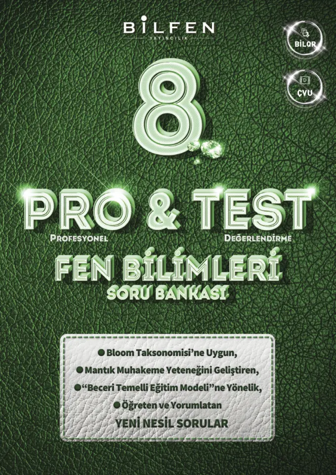 8. Sınıf Fen Bilimleri Pro & Test Soru Bankası - Bilfen Yayıncılık