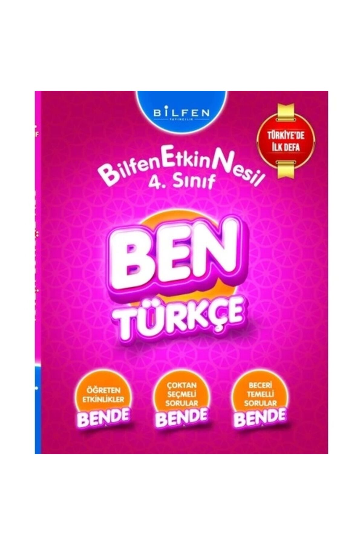 Bilfen Yayınları 4.sınıf Ben Türkçe Etkinlik Kitabı