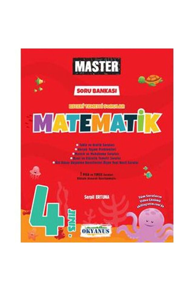 4. Sınıf Master Matematik Soru Bankası