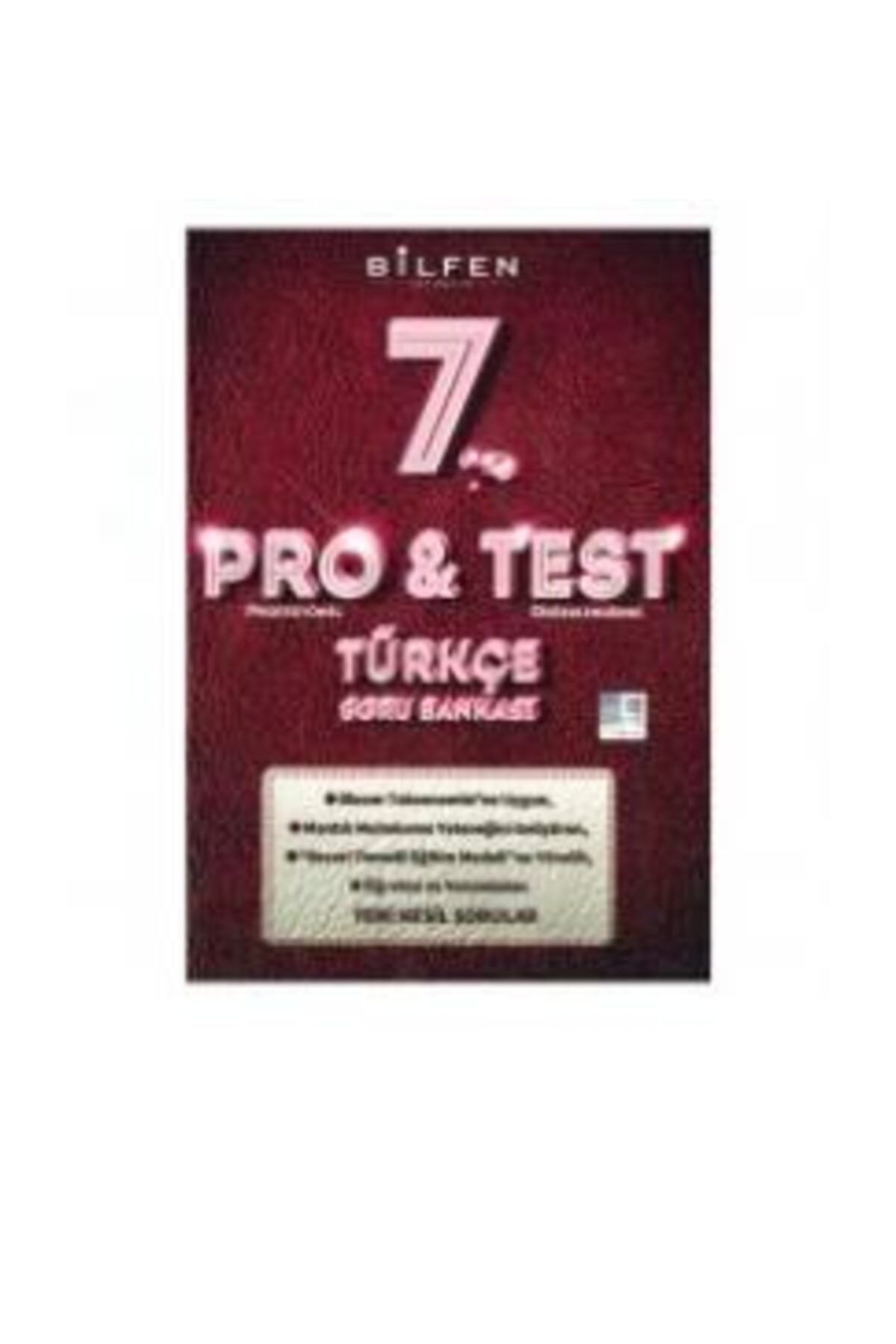 7.Sınıf Türkçe Pro-Test Soru Bankası + sürpriz hediye