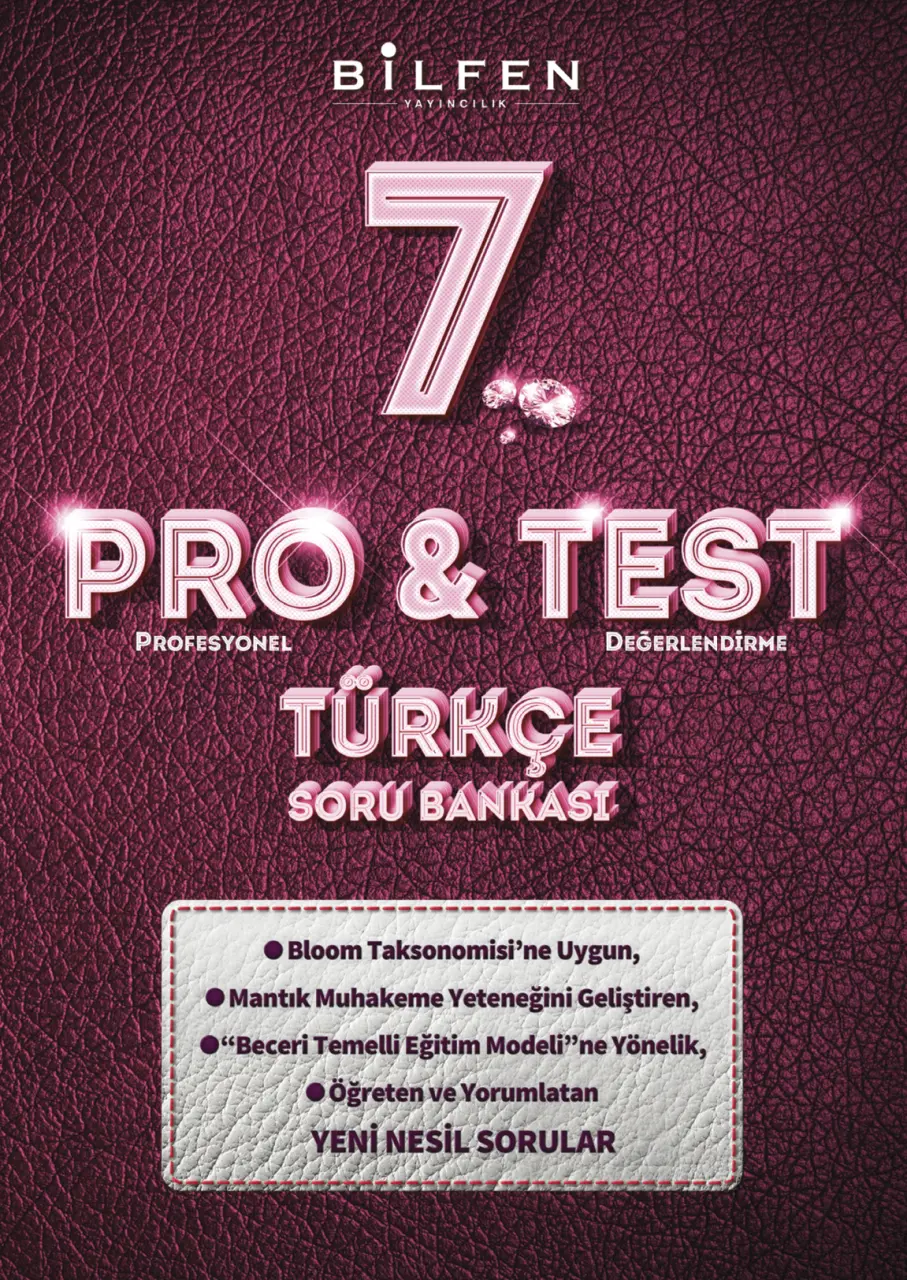 7. Sınıf Türkçe Pro & Test Soru Bankası - Bilfen Yayıncılık