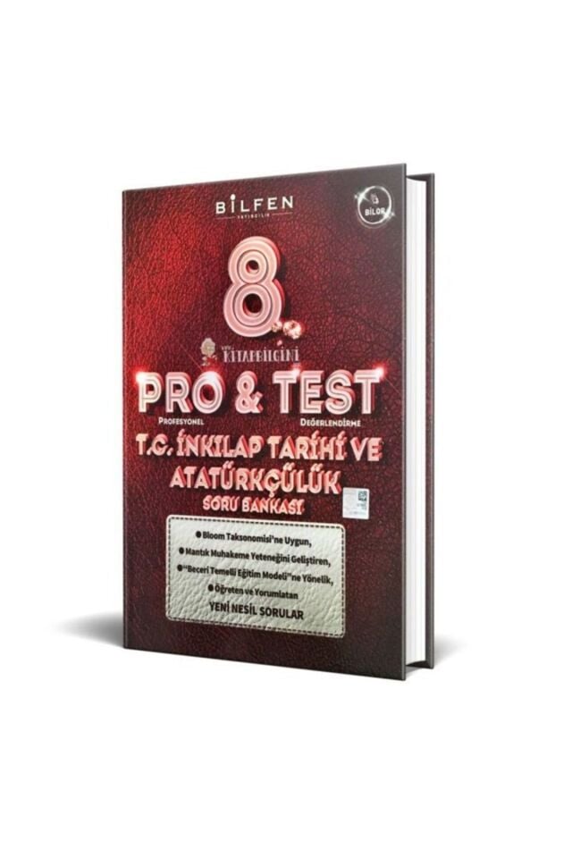 8. Sınıf T.C. İnkilap Tarihi ve Atatürkçülük Pro & Test Soru Bankası