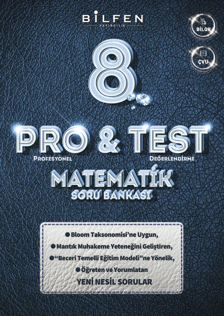 8. Sınıf Matematik Pro & Test  Soru Bankası - Bilfen Yayıncılık