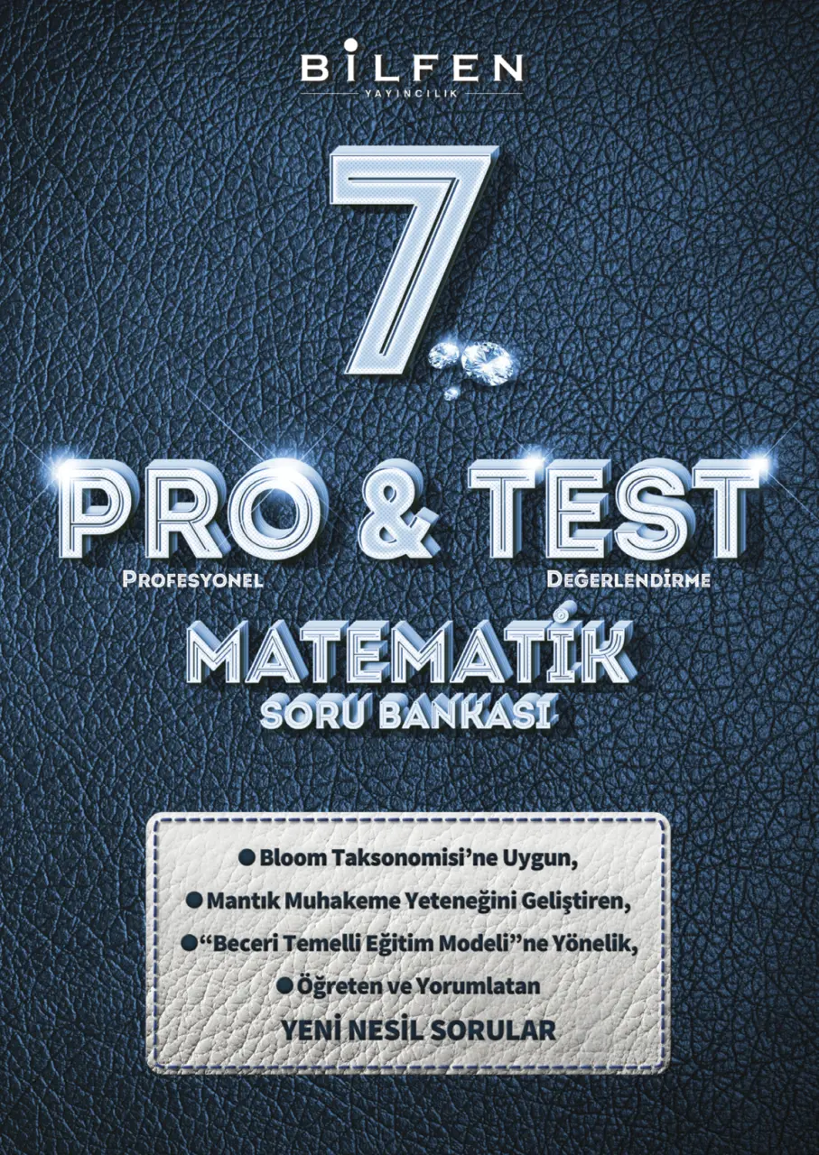 7. Sınıf Matematik Pro & Test Soru Bankası - Bilfen Yayıncılık