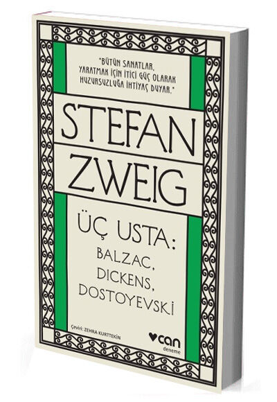 Üç Usta: - Balzac, Dickens, Dostoyevski - Zehra Kurttekin - Can Yayınları