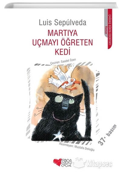 Martıya Uçmayı Öğreten Kedi - Can Çocuk Yayınları