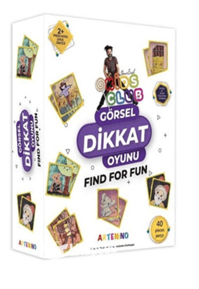 Görsel Dikkat Oyunu - Find For Fun - Artenino Yayıncılık