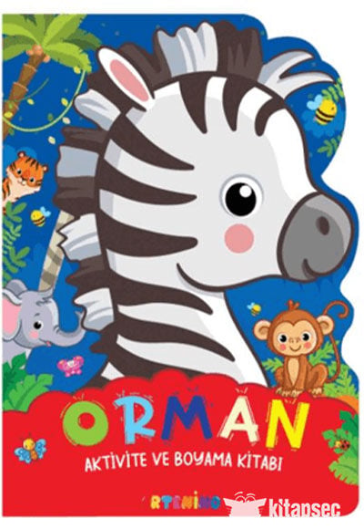 Orman - Aktivite ve Boyama Kitabı Serisi - Artenino Yayıncılık