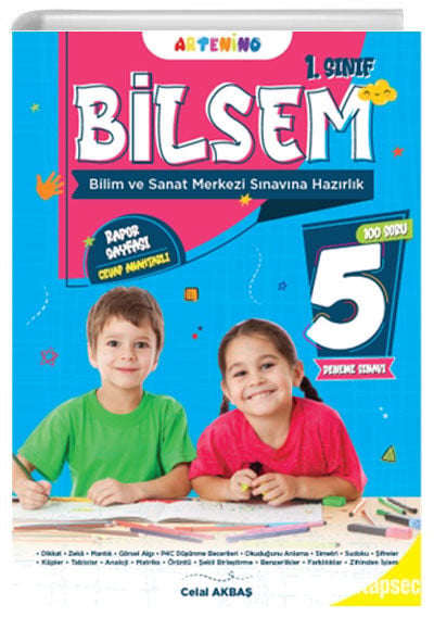 BİLSEM 1 Sınavına Hazırlık - 5li Deneme Sınavı - Artenino Yayıncılık