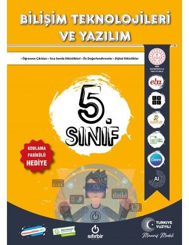 5. Sınıf Bilişim Teknolojileri ve Yazılım - Sıfırbir Yayınevi